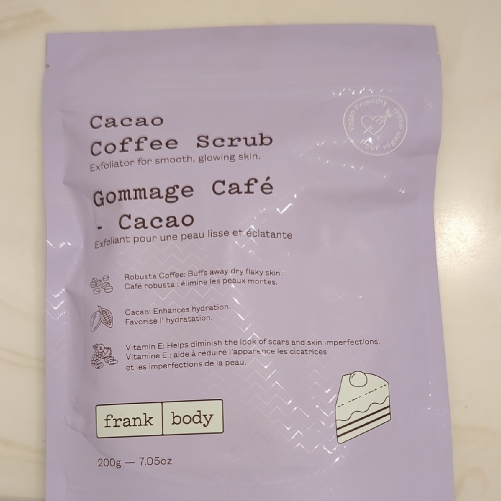 Cacao Coffee Scrub - Purple